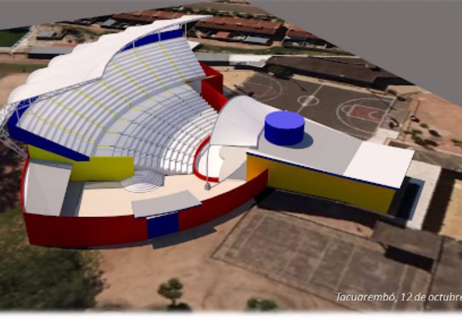 Se presentó el proyecto de reforma del Anfiteatro del Centro de Barrio ...